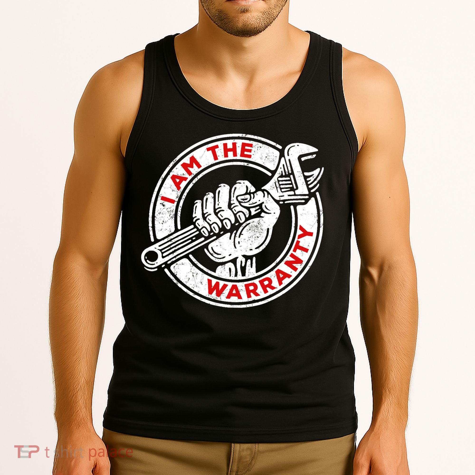 I Am The Warranty, Car Lover Tank Top
