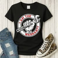 I Am The Warranty, Car Lover Women's T-Shirt thumb 3