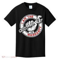 I Am The Warranty, Car Lover Kids T-Shirt thumb 0
