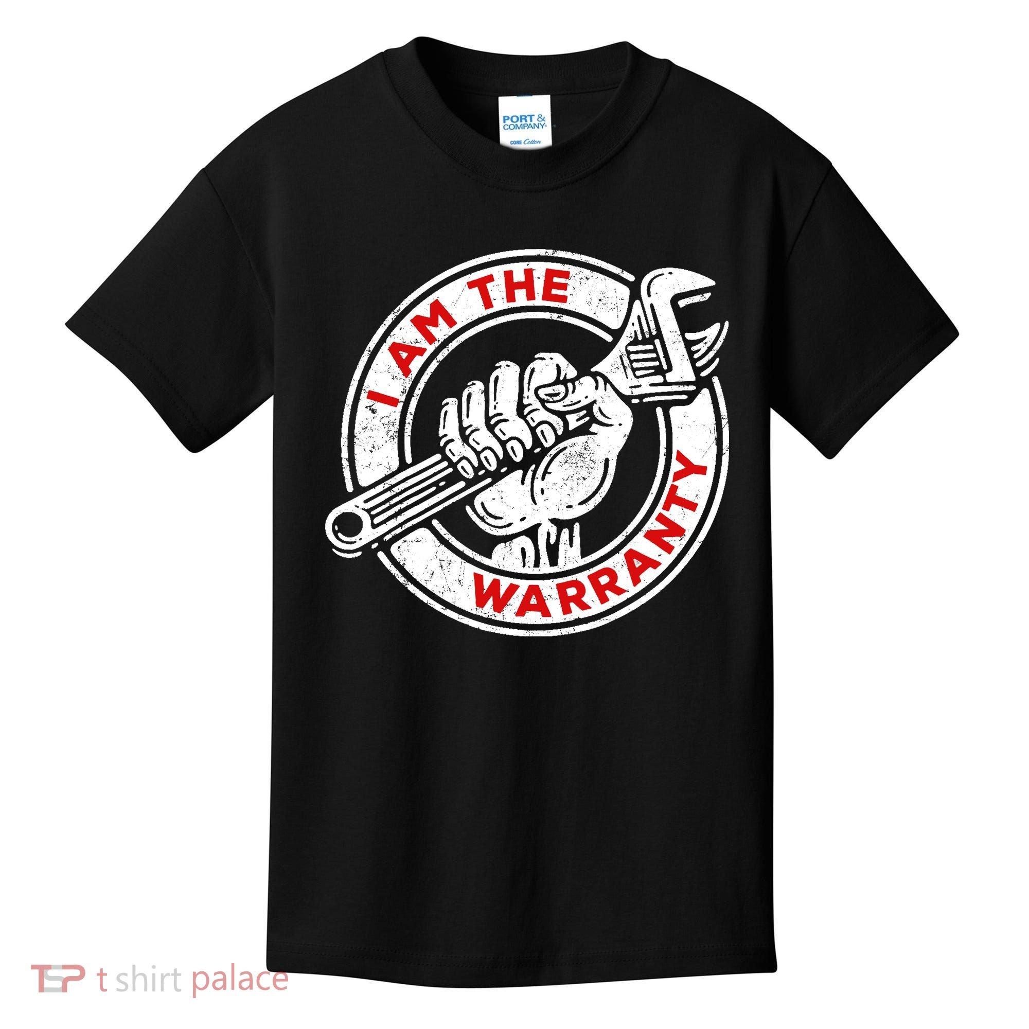 I Am The Warranty, Car Lover Kids T-Shirt