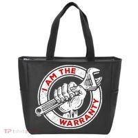 I Am The Warranty, Car Lover Tote Bag thumb 0