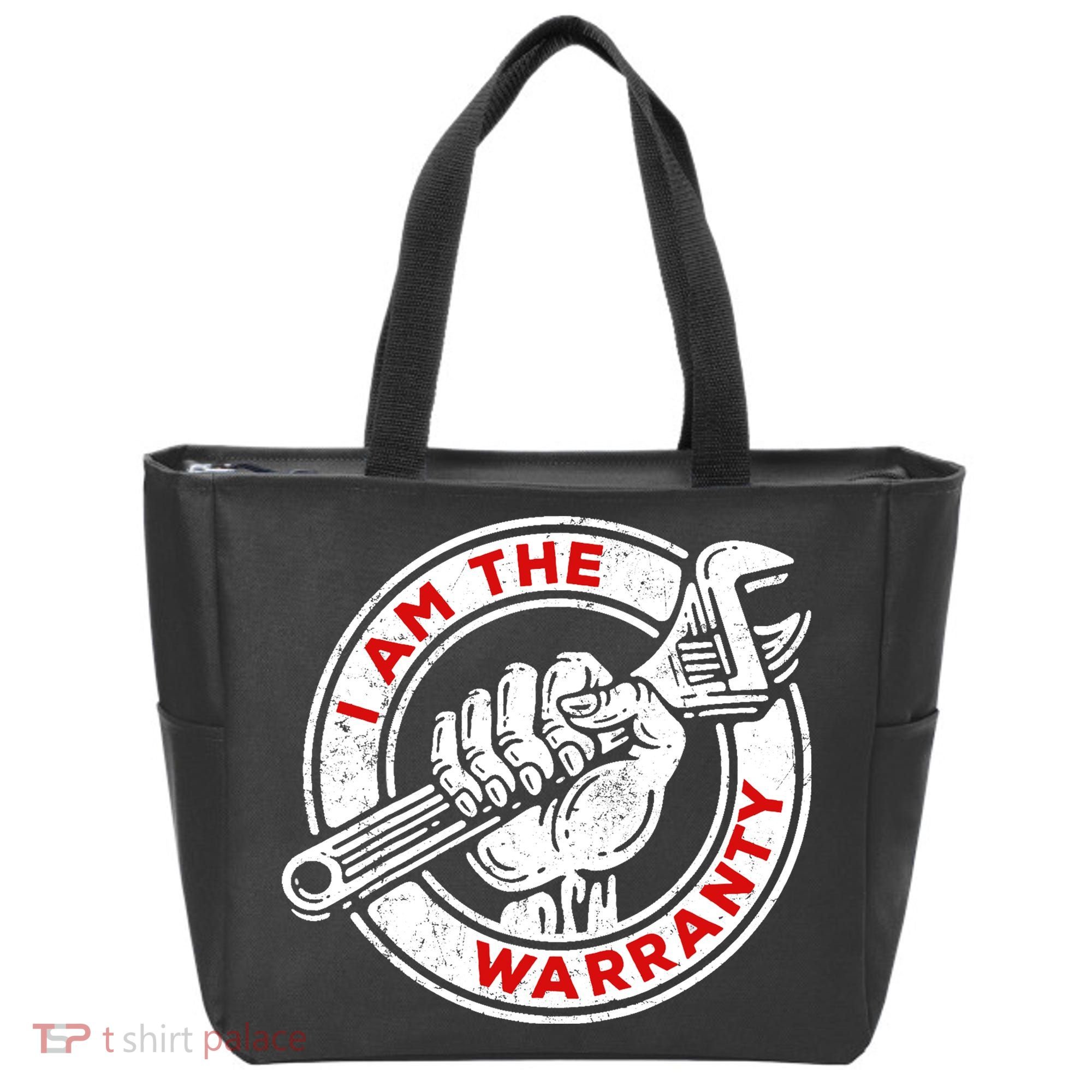 I Am The Warranty, Car Lover Tote Bag