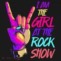I Am The Girl At The R.O.C.K Show Retro Rock Music Women's Tank Top thumb 5