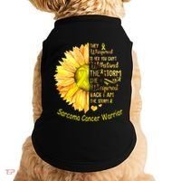 I Am The Storm Sarcoma Cancer Warrior Gift Doggie Tank thumb 0