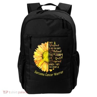I Am The Storm Sarcoma Cancer Warrior Gift Backpack
