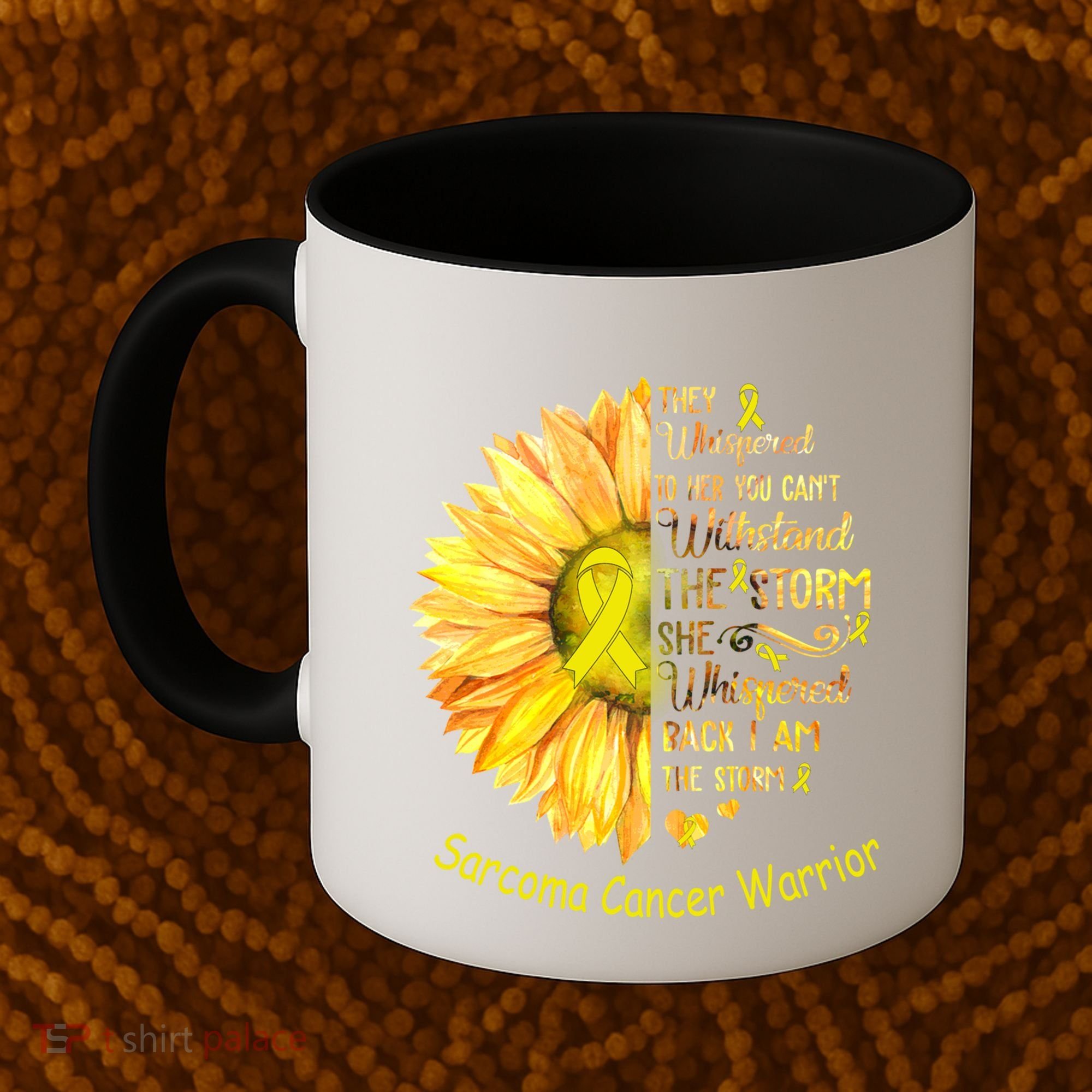 I Am The Storm Sarcoma Cancer Warrior Gift Coffee Mug