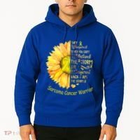 I Am The Storm Sarcoma Cancer Warrior Gift Hoodie thumb 2