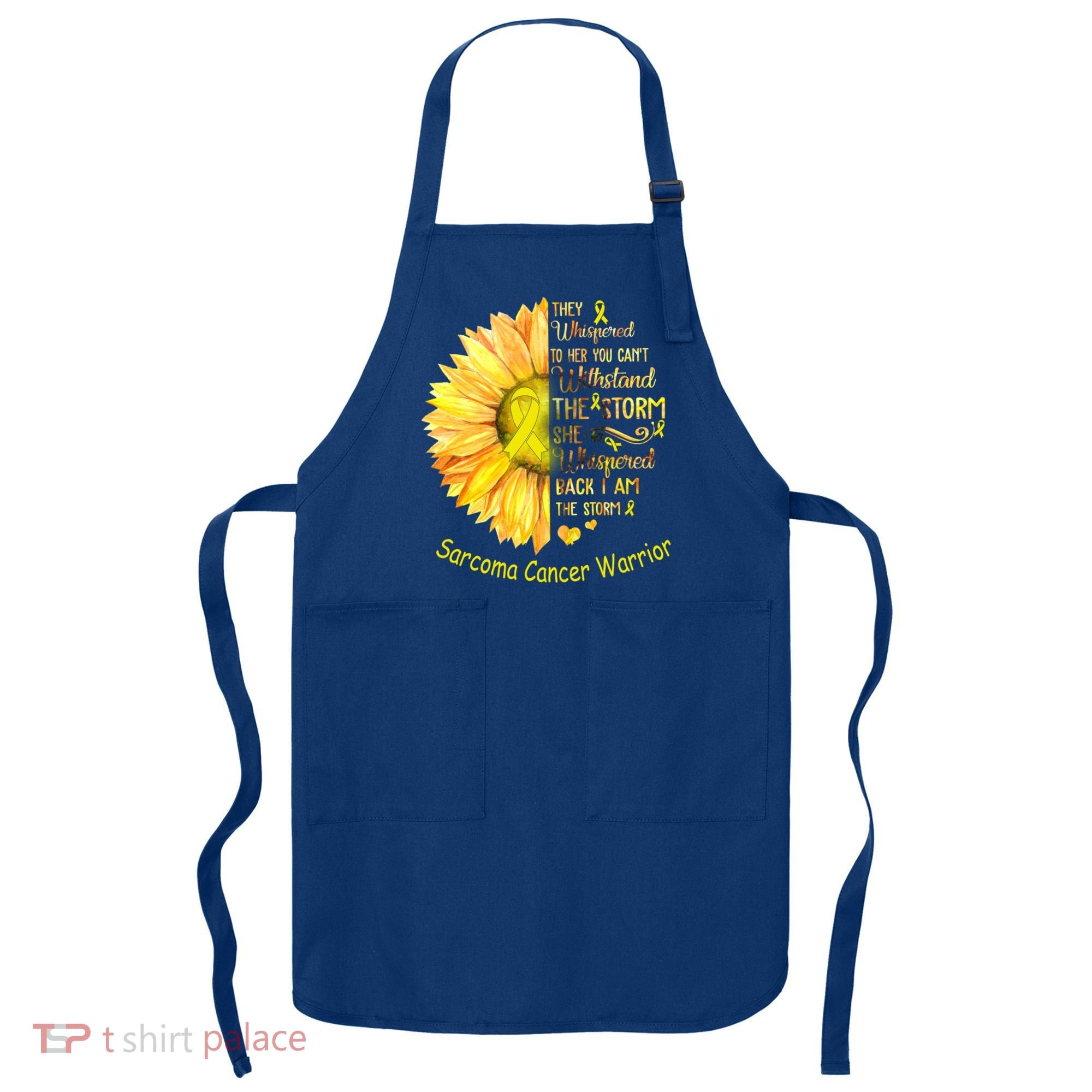 I Am The Storm Sarcoma Cancer Warrior Gift Apron