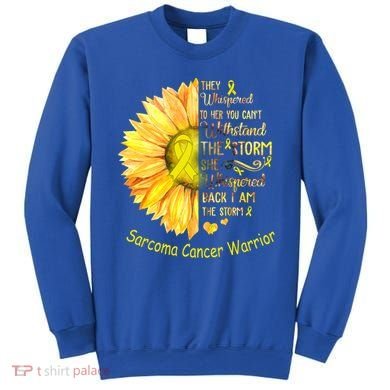 I Am The Storm Sarcoma Cancer Warrior Gift Sweatshirt