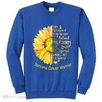 I Am The Storm Sarcoma Cancer Warrior Gift Sweatshirt thumb 0
