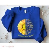 I Am The Storm Sarcoma Cancer Warrior Gift Sweatshirt thumb 2
