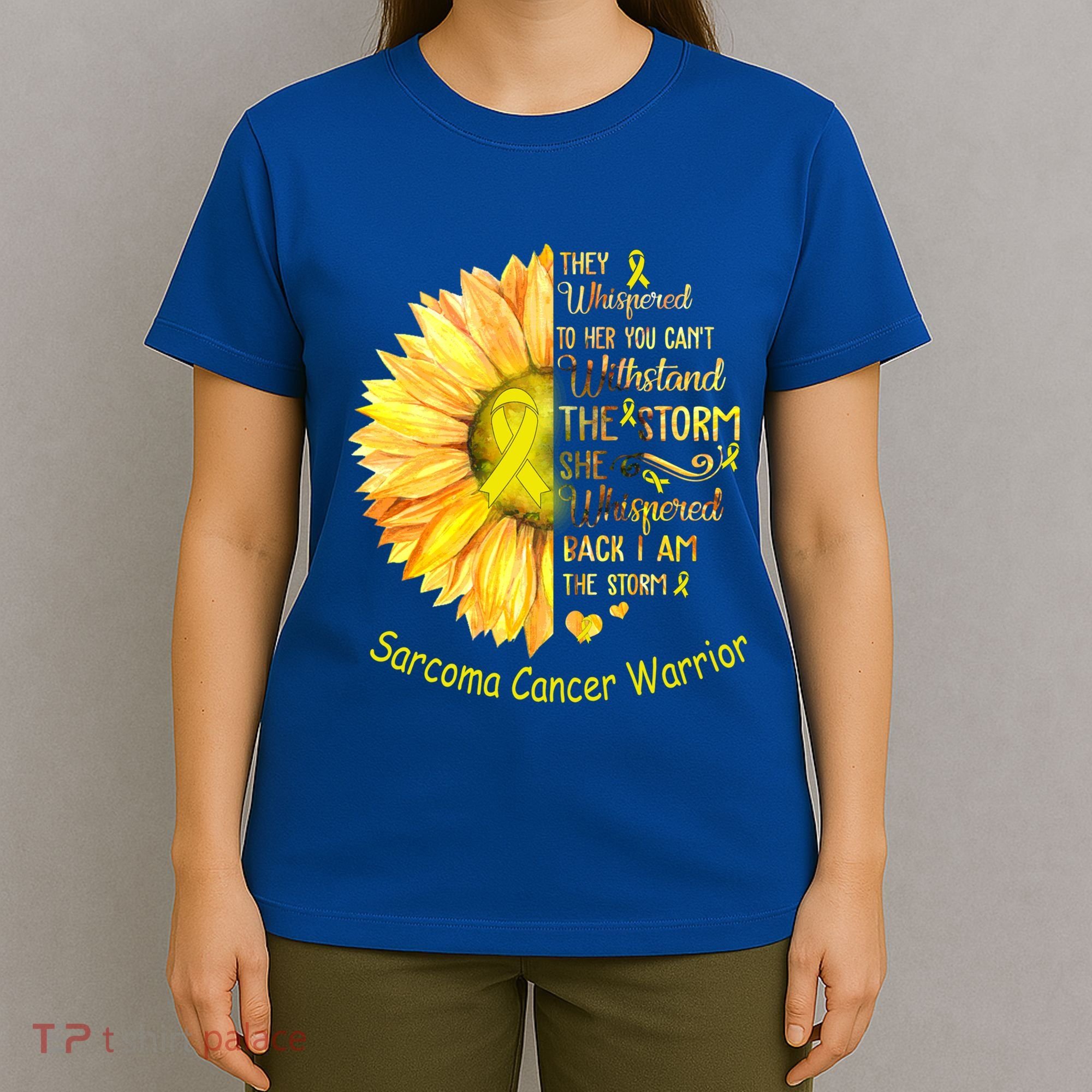 I Am The Storm Sarcoma Cancer Warrior Gift T-Shirt