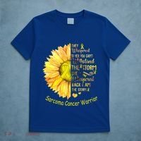 I Am The Storm Sarcoma Cancer Warrior Gift T-Shirt thumb 5