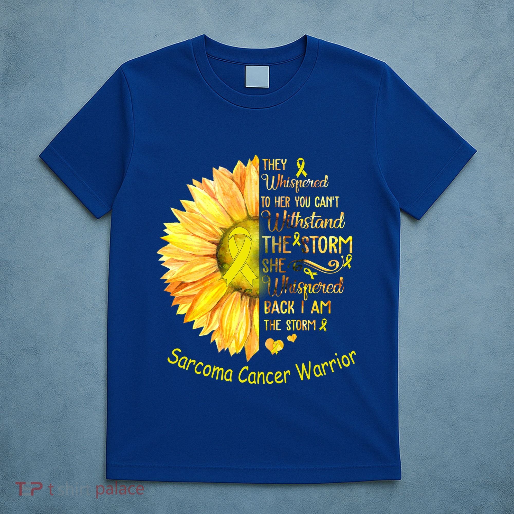 I Am The Storm Sarcoma Cancer Warrior Gift T-Shirt