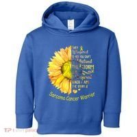 I Am The Storm Sarcoma Cancer Warrior Gift Toddler Hoodie thumb 0