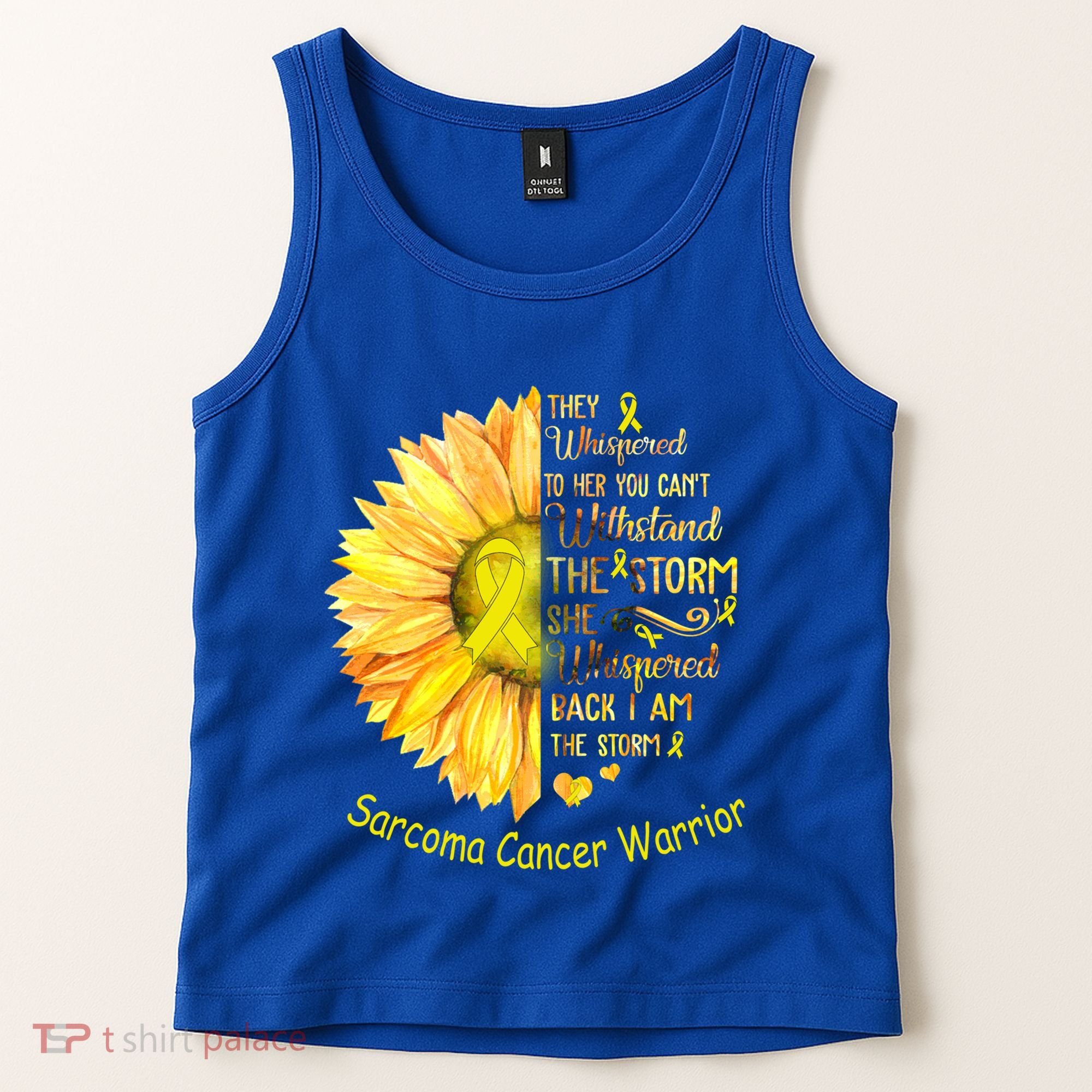 I Am The Storm Sarcoma Cancer Warrior Gift Tank Top