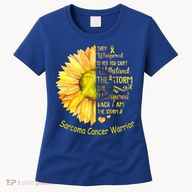 I Am The Storm Sarcoma Cancer Warrior Gift Women's T-Shirt