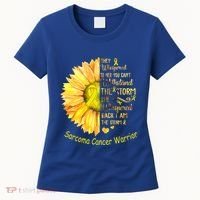 I Am The Storm Sarcoma Cancer Warrior Gift Women's T-Shirt thumb 0