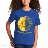 I Am The Storm Sarcoma Cancer Warrior Gift Kids T-Shirt thumb 2