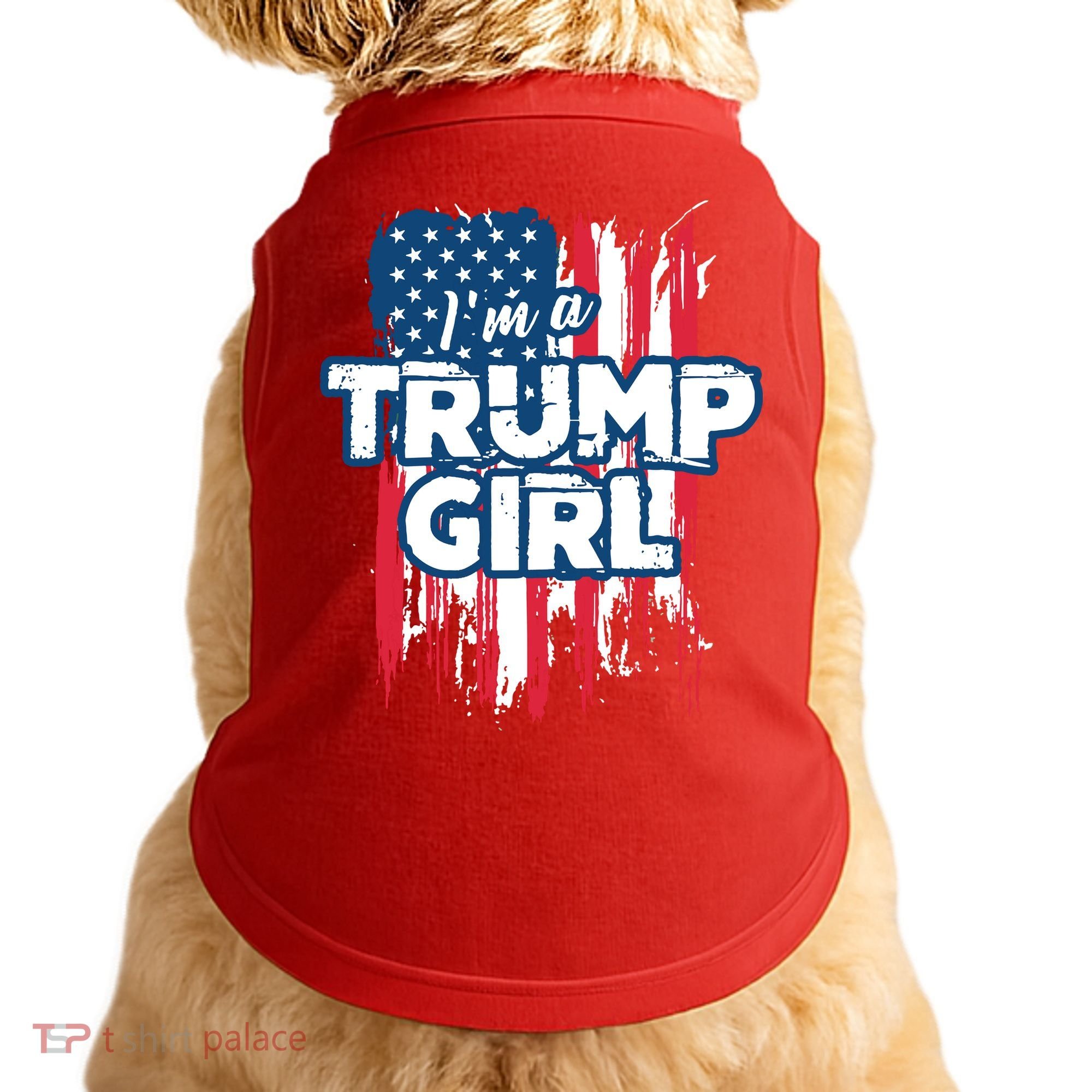 Im A Trump Girl Doggie Tank