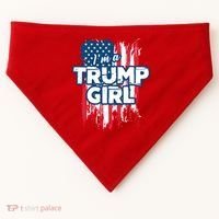 Im A Trump Girl USA-Made Doggie Bandana thumb 0