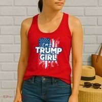 Im A Trump Girl Women's Tank Top thumb 2