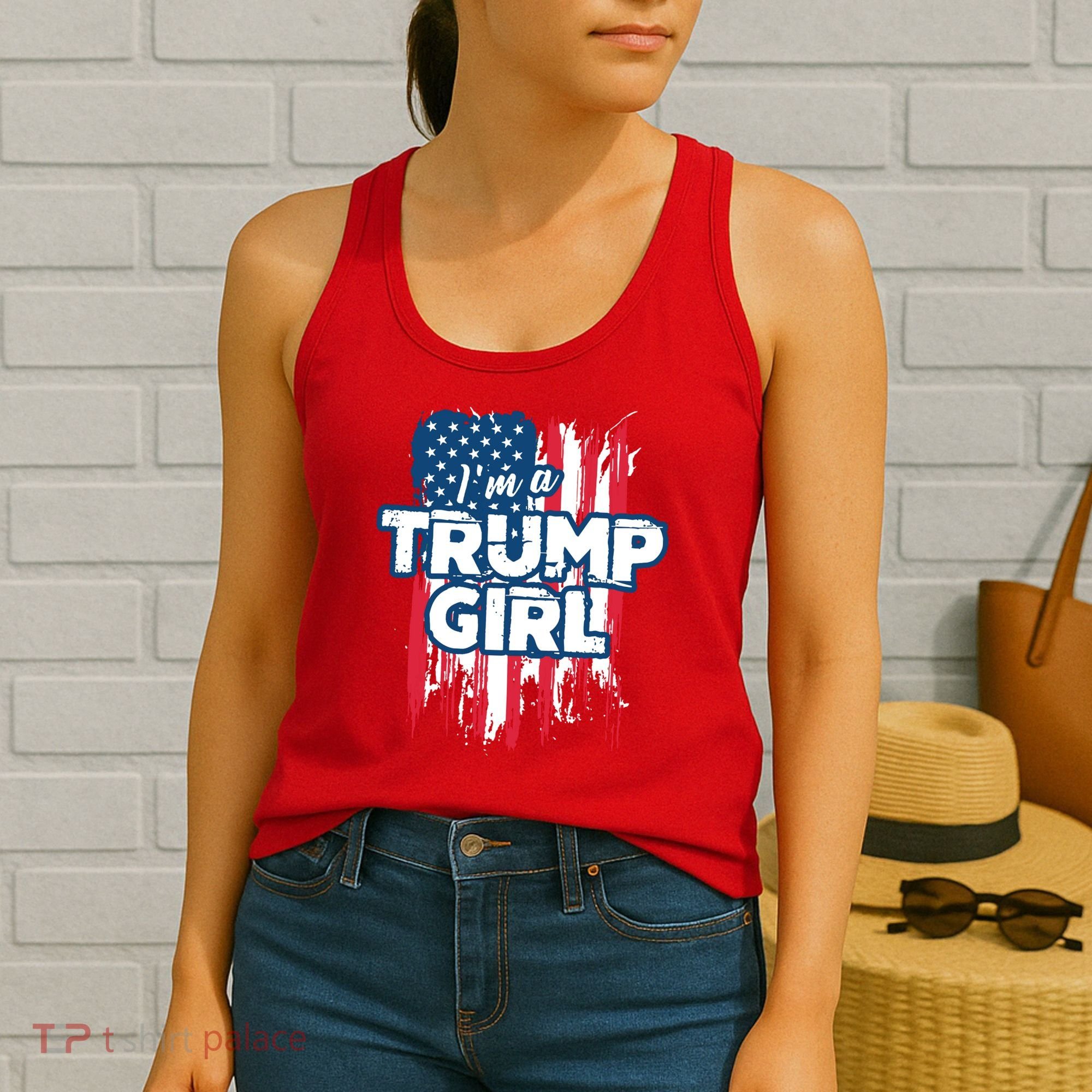 Im A Trump Girl Women's Tank Top