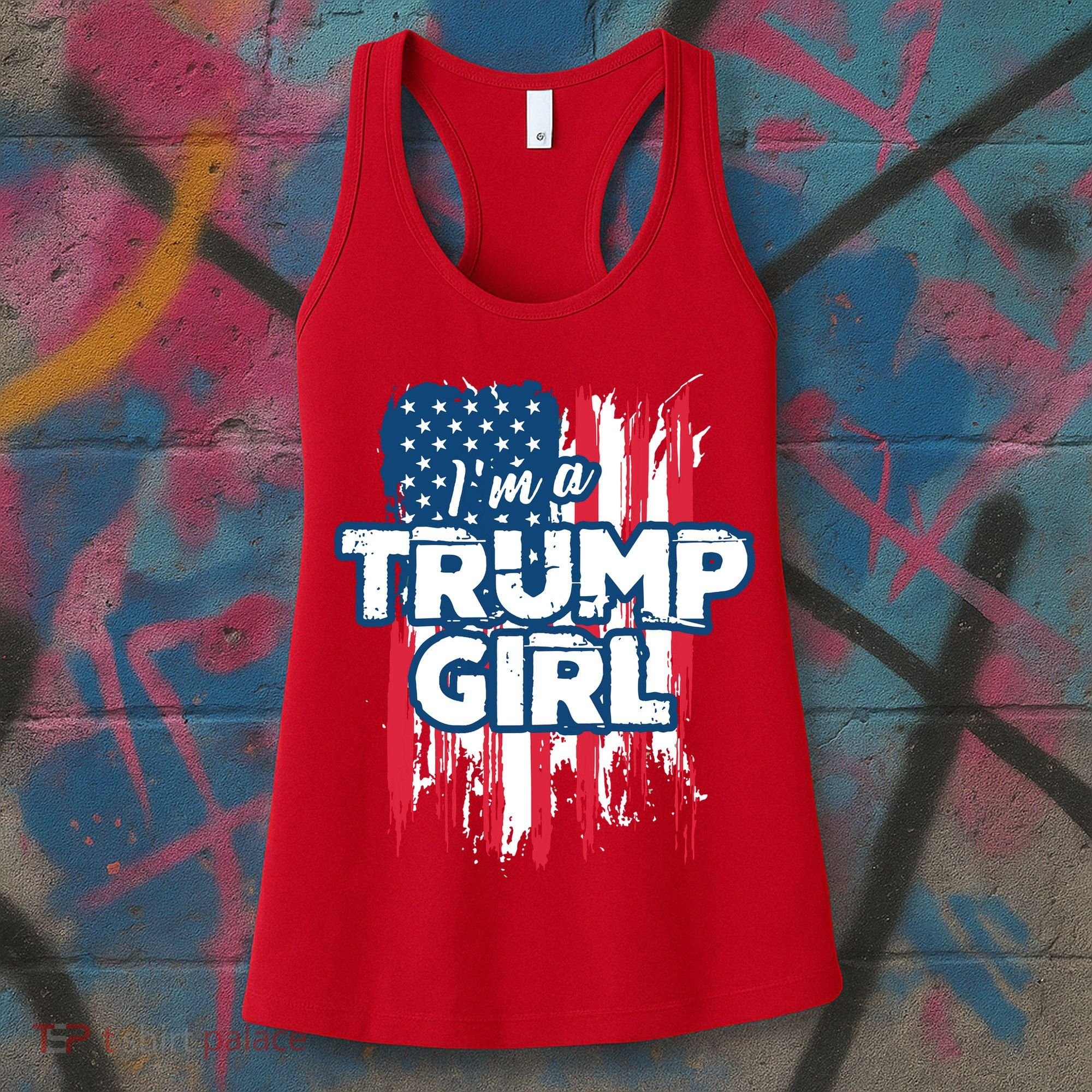 Im A Trump Girl Women's Tank Top