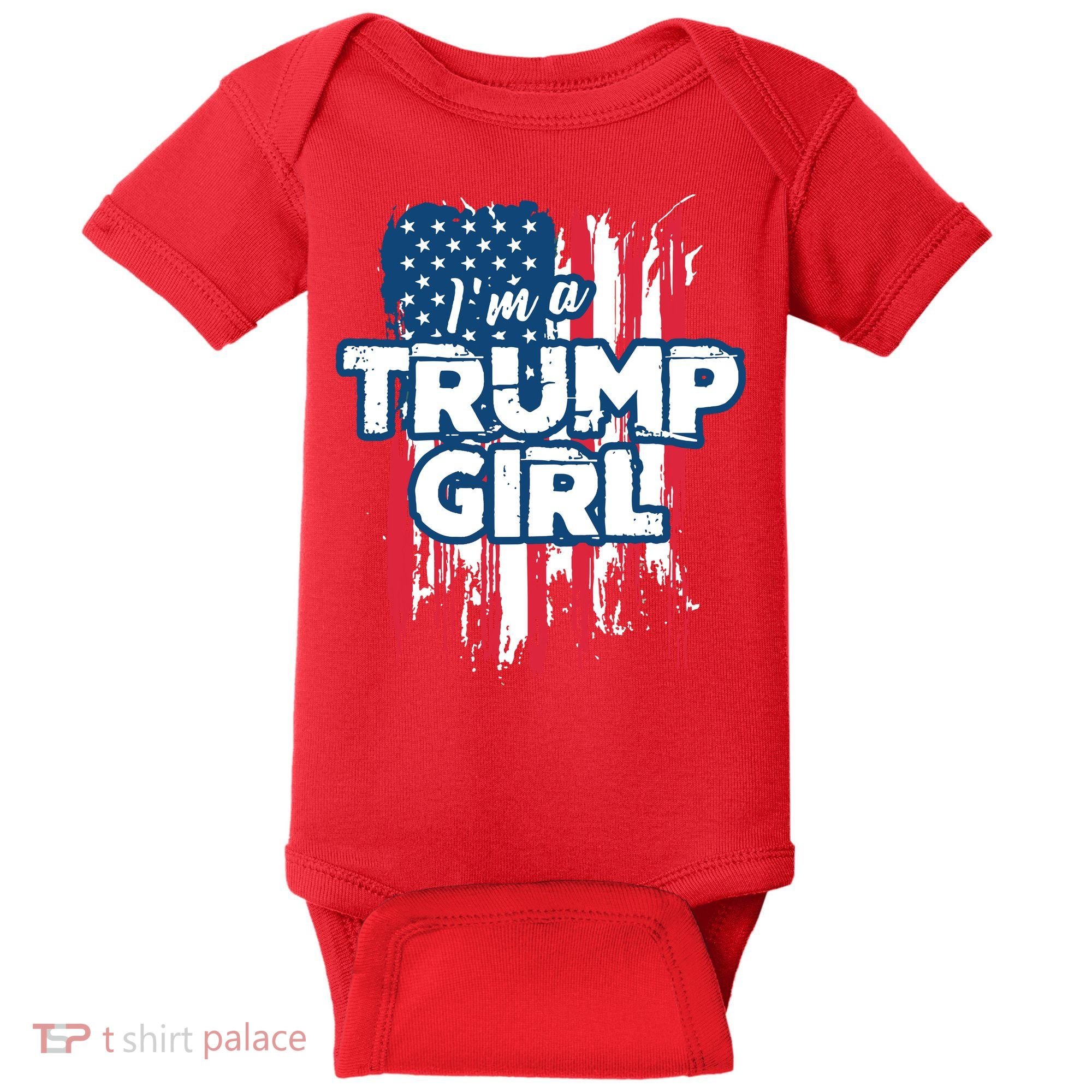 Im A Trump Girl Baby Bodysuit