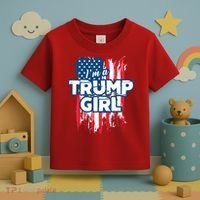 Im A Trump Girl Toddler T-Shirt thumb 3