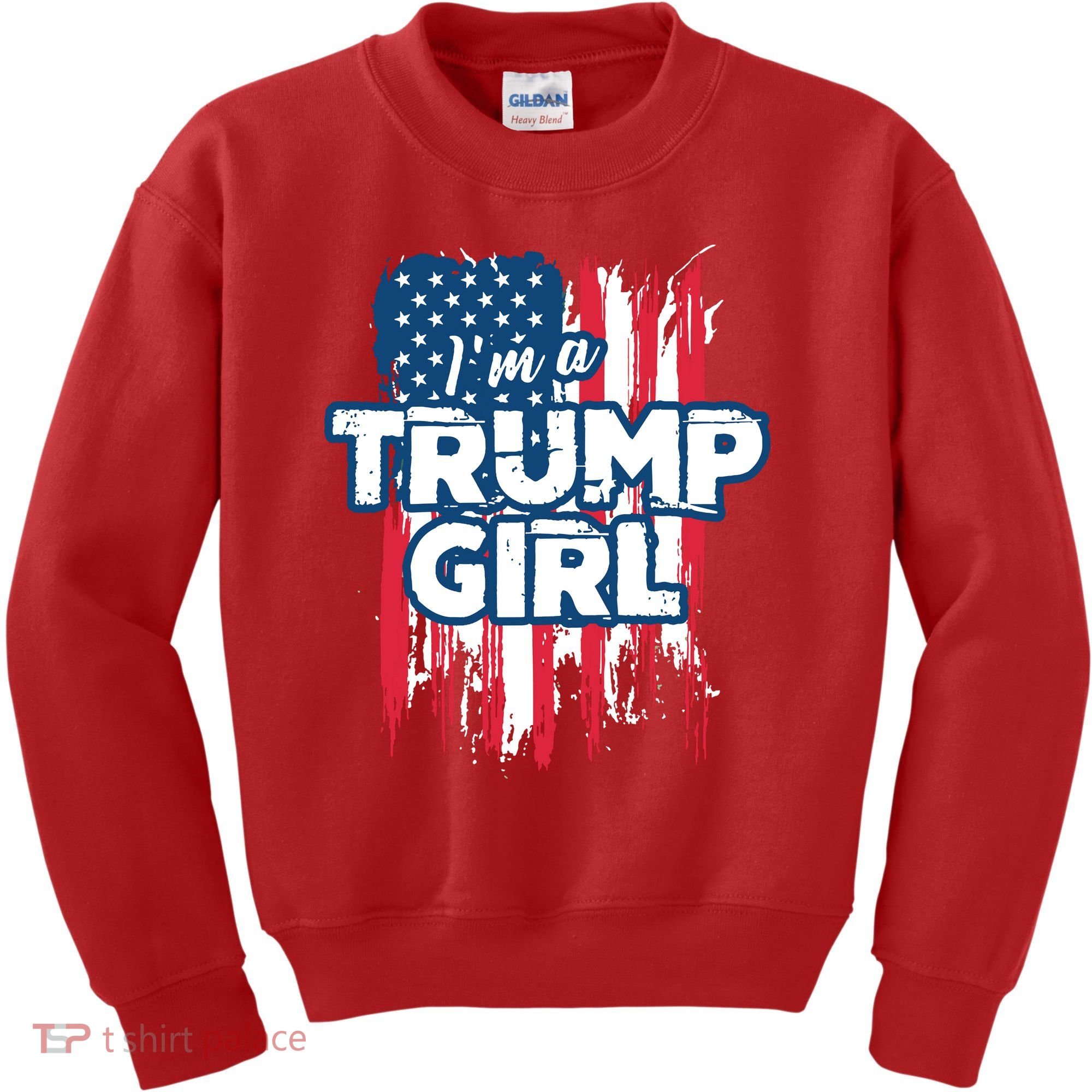 Im A Trump Girl Kids Sweatshirt