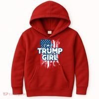 Im A Trump Girl Kids Hoodie thumb 0