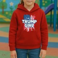 Im A Trump Girl Kids Hoodie thumb 3