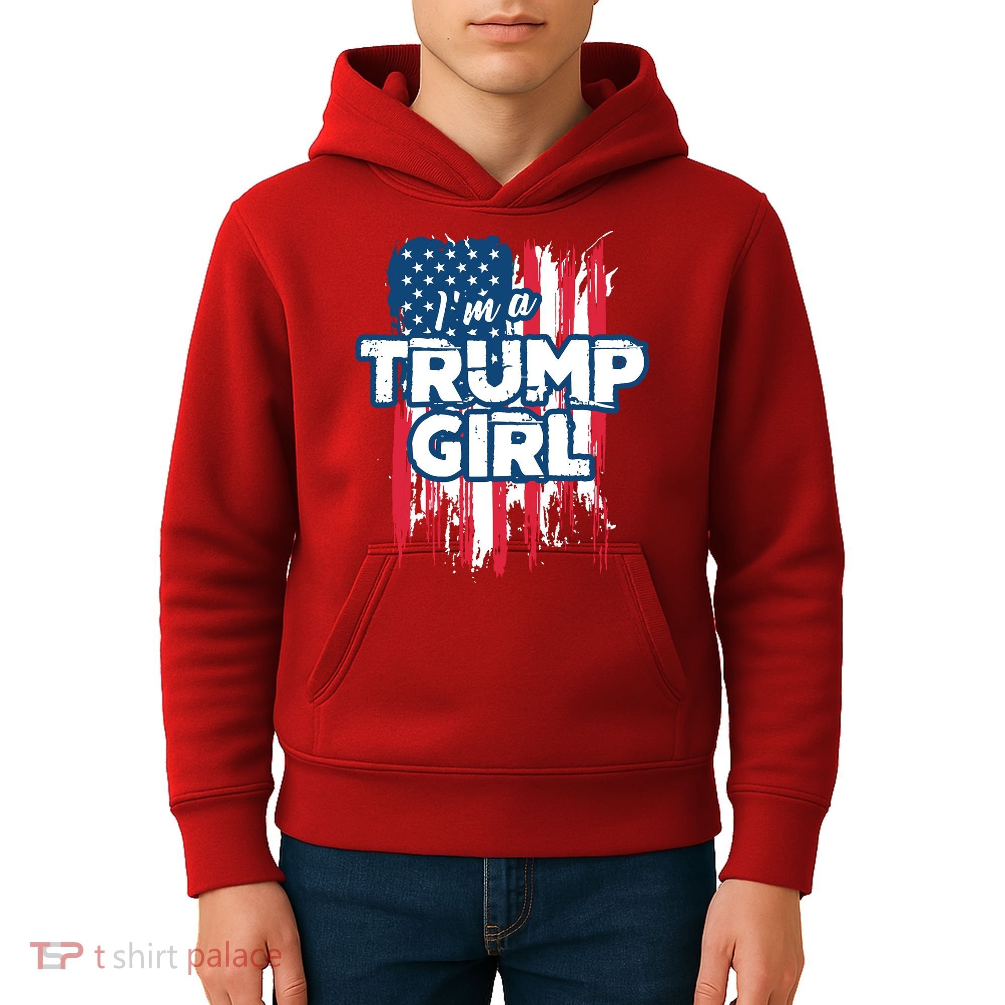 Im A Trump Girl Kids Hoodie