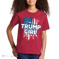 Im A Trump Girl Kids T-Shirt thumb 2