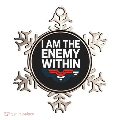 I Am The Enemy Within Ornament