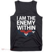 I Am The Enemy Within Tank Top thumb 0