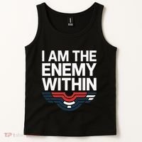 I Am The Enemy Within Tank Top thumb 2