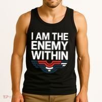I Am The Enemy Within Tank Top thumb 3