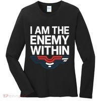 I Am The Enemy Within Women's Long Sleeve Shirt thumb 0