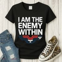 I Am The Enemy Within Women's T-Shirt thumb 3