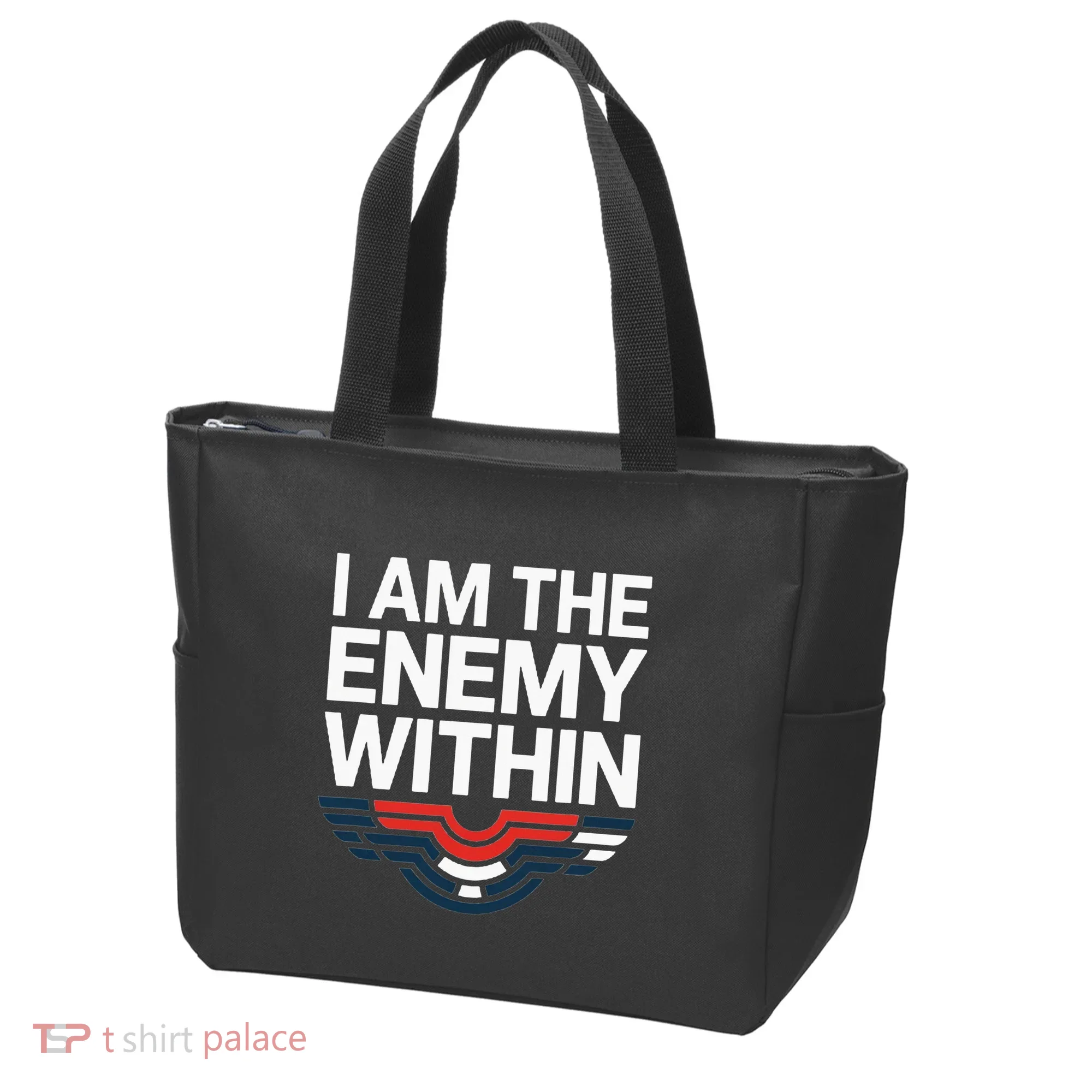 I Am The Enemy Within Tote Bag