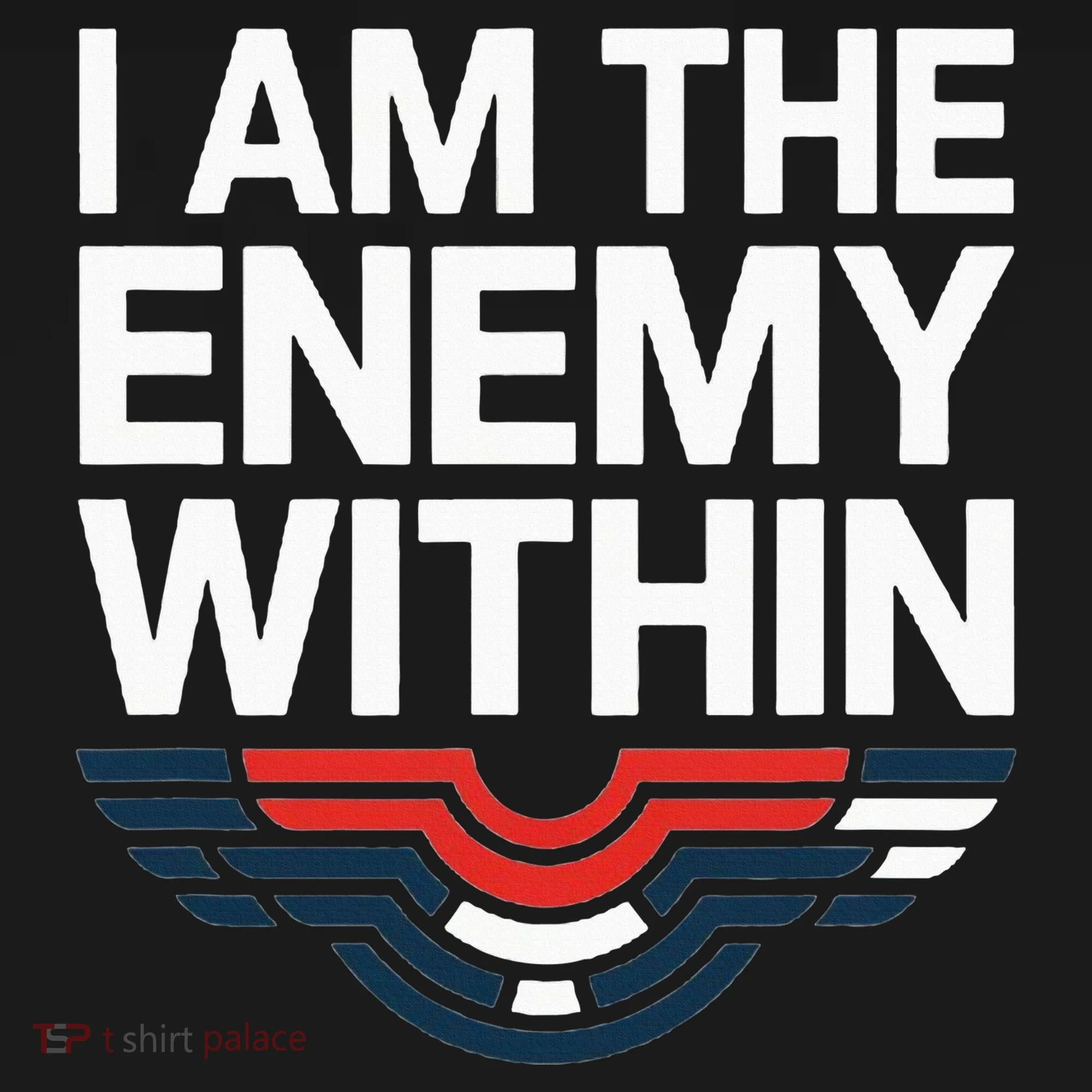 I Am The Enemy Within Tote Bag