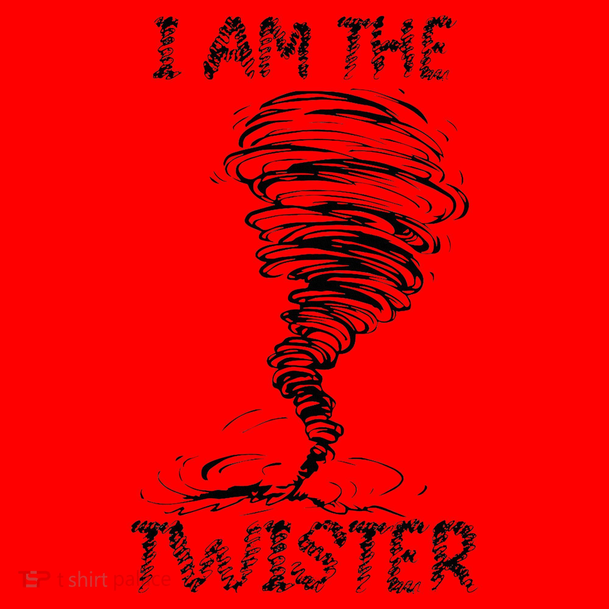 I Am The Twister Scary Storm Tornado Weather Costume Santa Hat