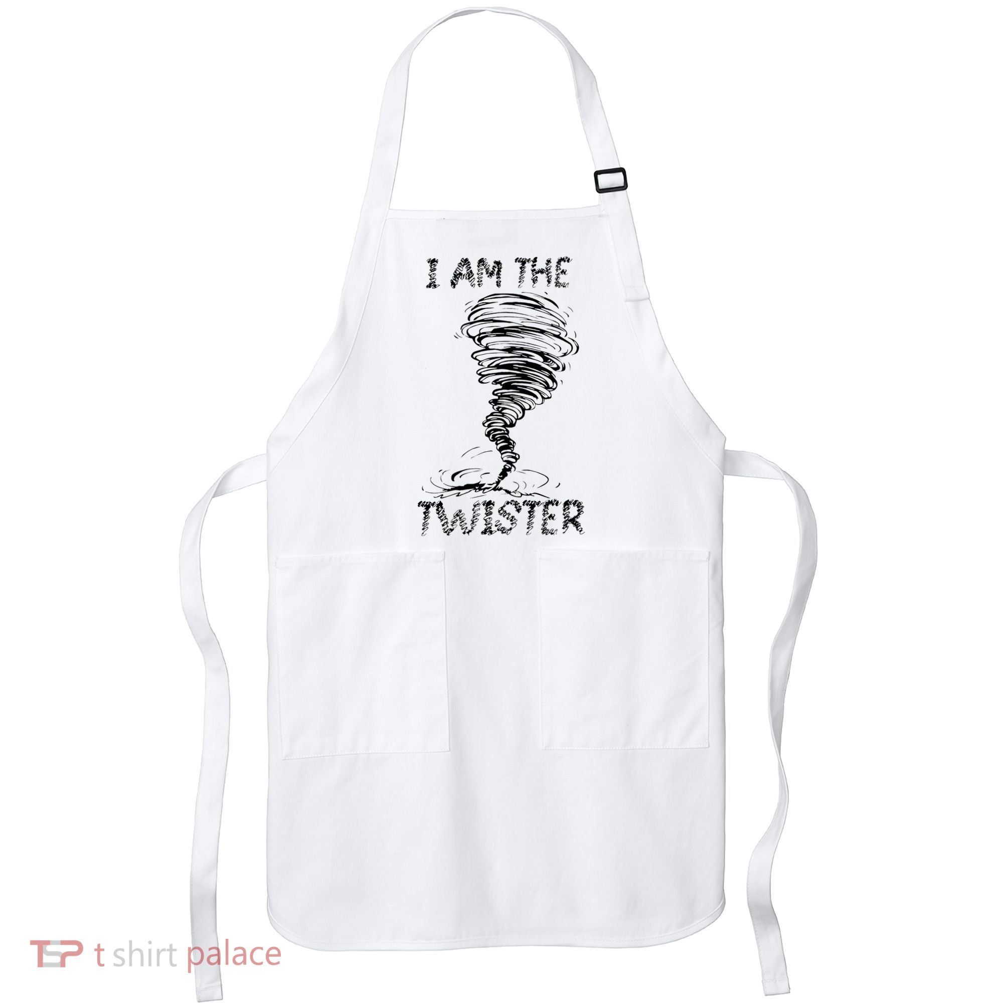 I Am The Twister Scary Storm Tornado Weather Costume Apron