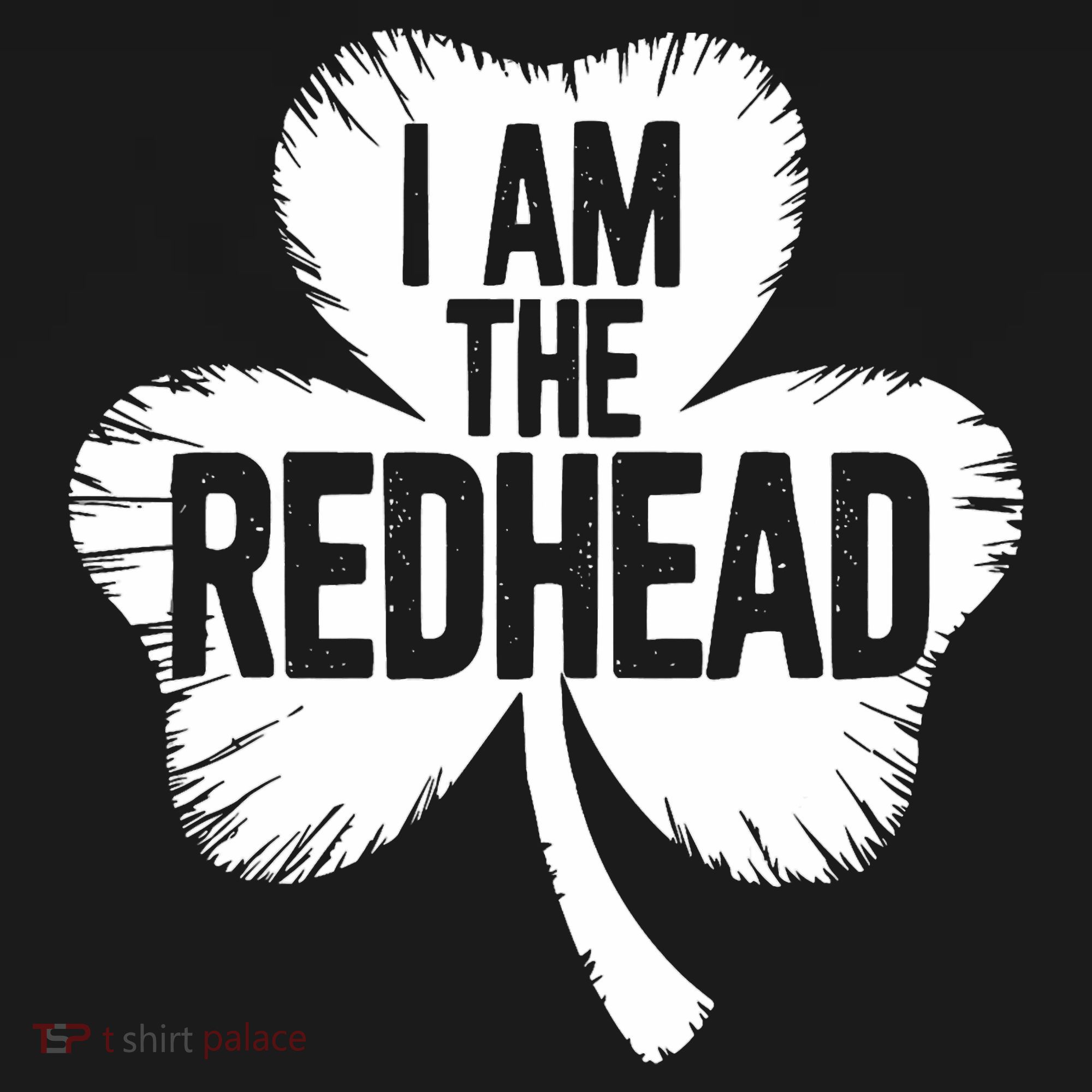 I Am The Redhead St Patricks Day USA-Made Doggie Bandana