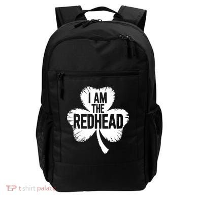 I Am The Redhead St Patricks Day Backpack