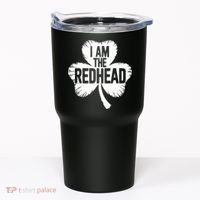 I Am The Redhead St Patricks Day Tumbler thumb 0