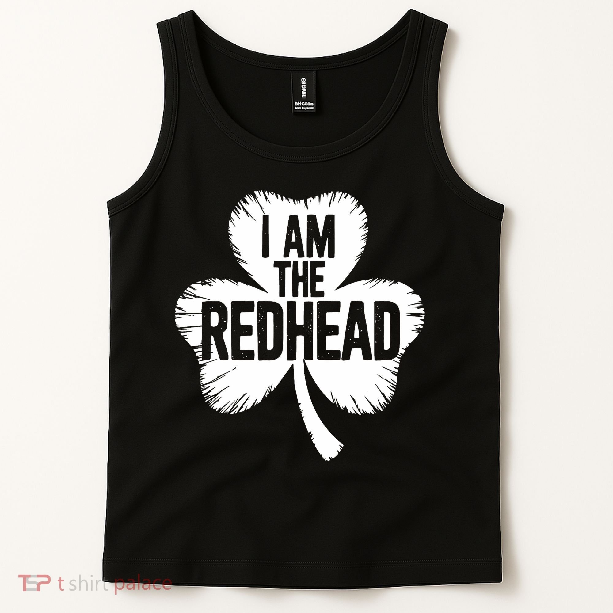 I Am The Redhead St Patricks Day Tank Top