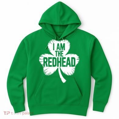 I Am The Redhead St Patricks Day Hoodie